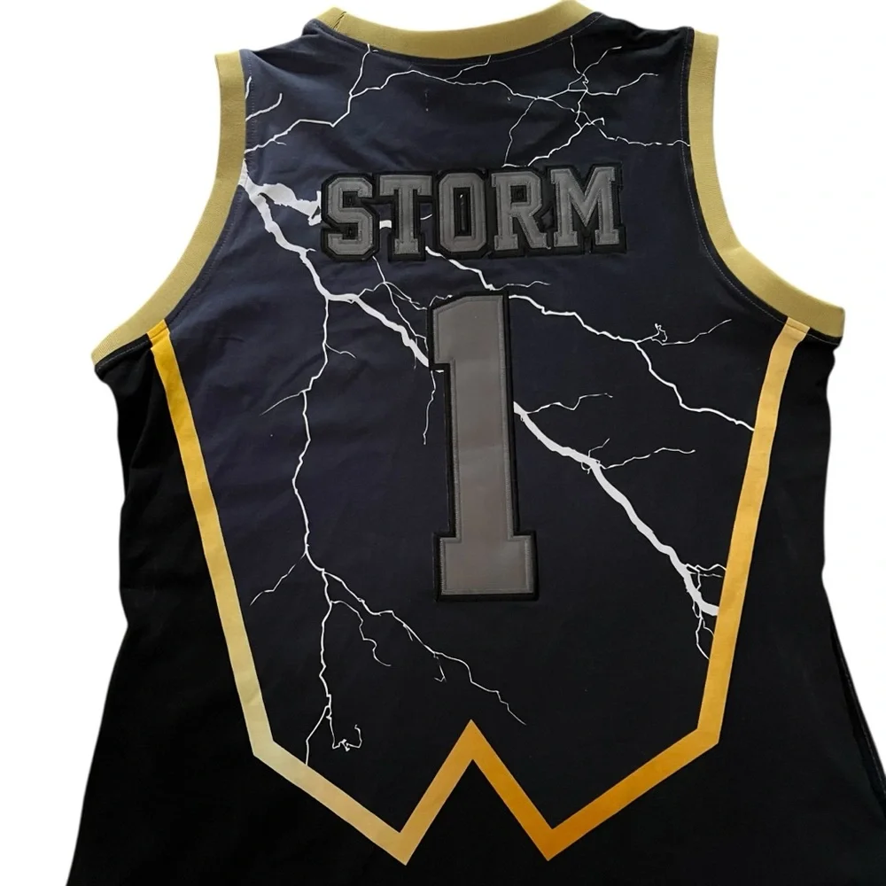 Headgear Classics Marvel X-Men Storm Lightning Graphic Basketball Jersey Dress - Picture 7 of 7